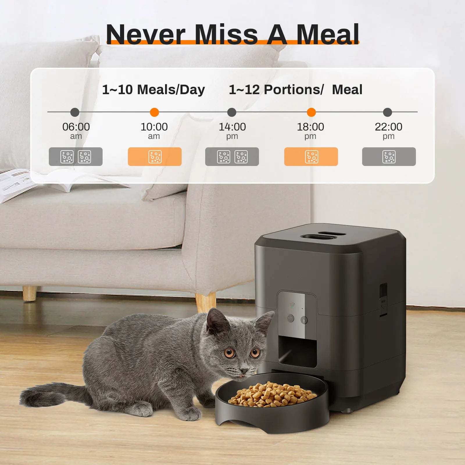 Automatic Wireless Pet Feeder