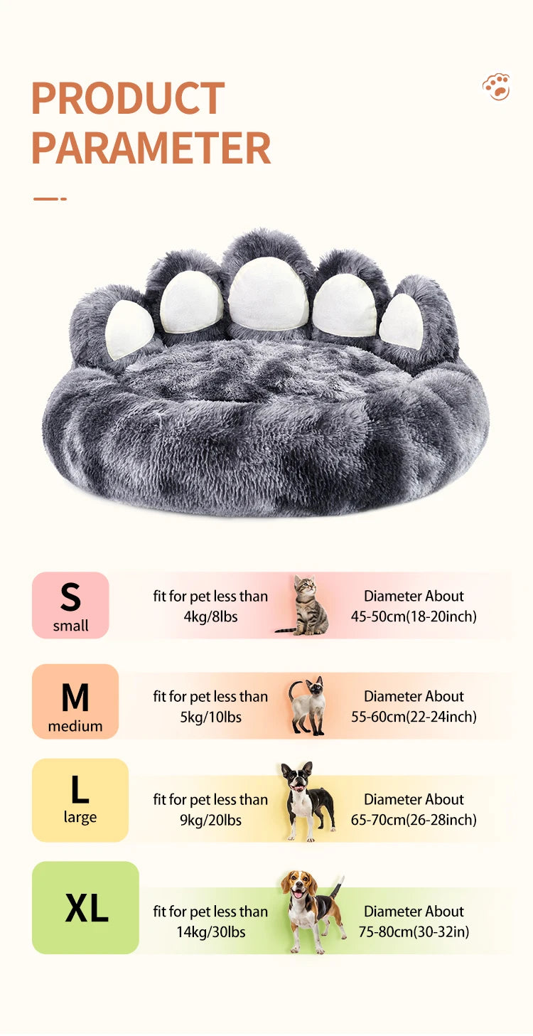 🐾 Paw Powers Dog Bed – The Ultimate Cozy Retreat for Your Furry Friend!
