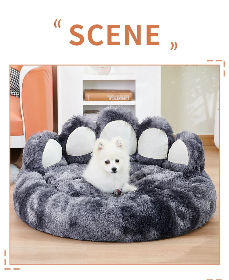 🐾 Paw Powers Dog Bed – The Ultimate Cozy Retreat for Your Furry Friend!