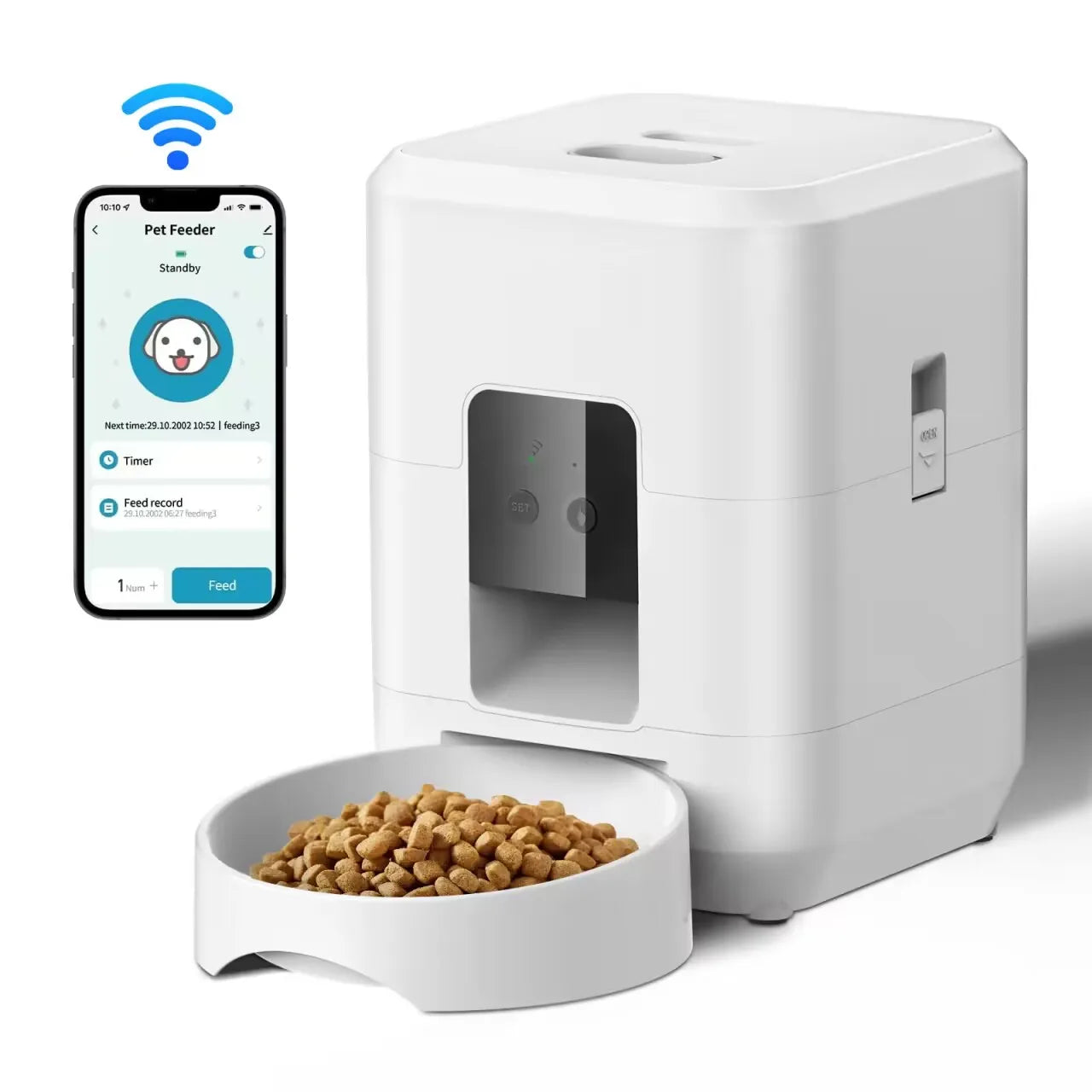 Automatic Wireless Pet Feeder