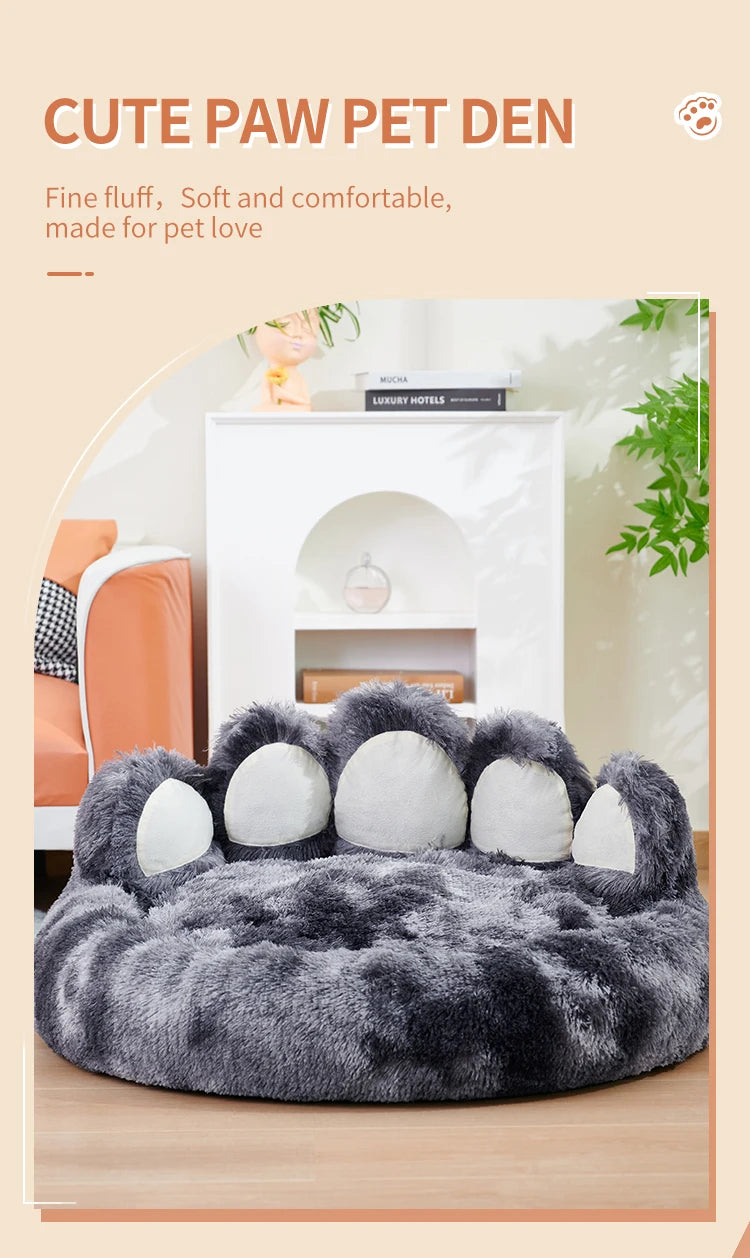🐾 Paw Powers Dog Bed – The Ultimate Cozy Retreat for Your Furry Friend!