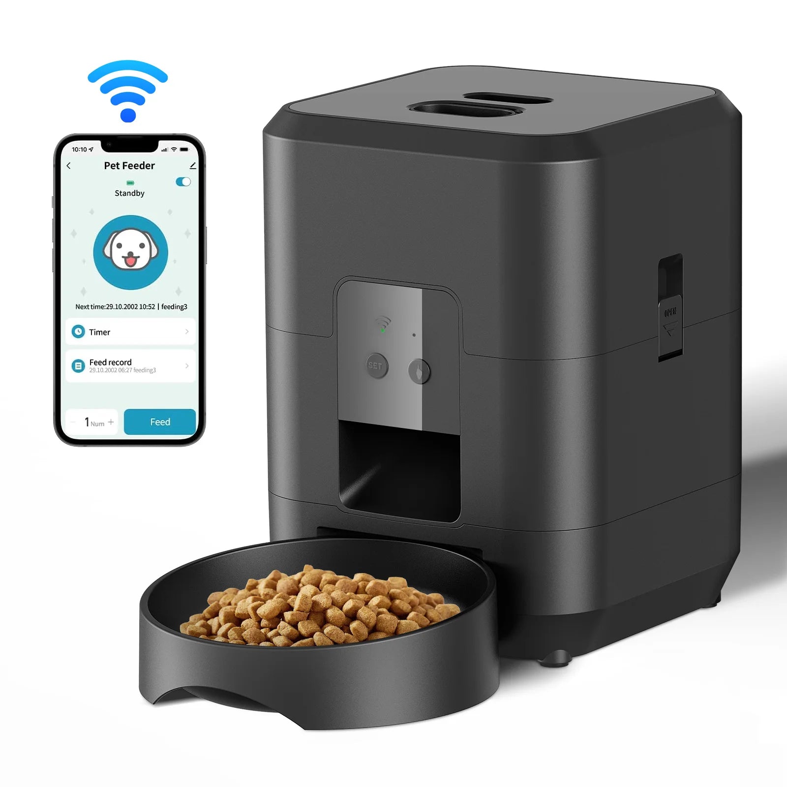 Automatic Wireless Pet Feeder