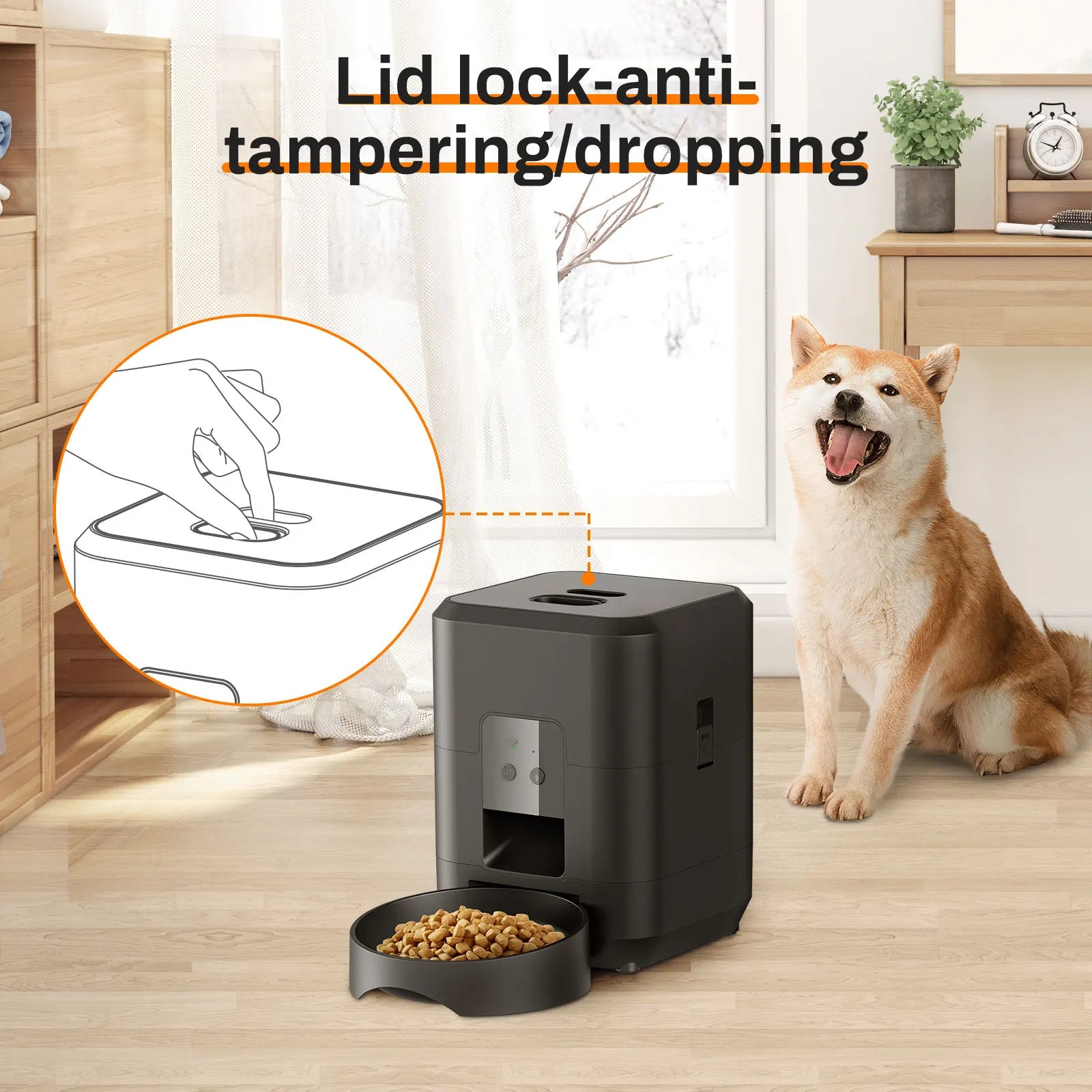 Automatic Wireless Pet Feeder